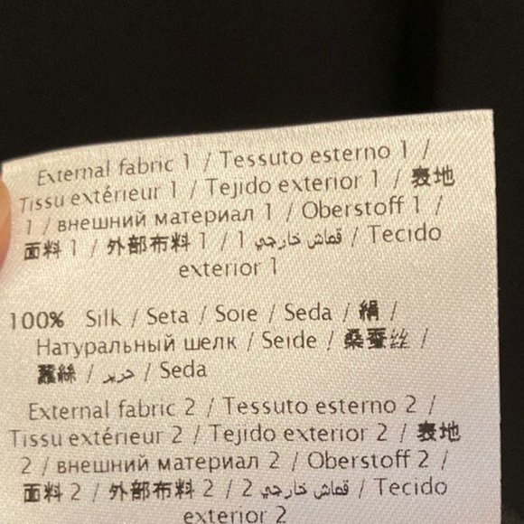 Red Valentino 100% silk black lace top (EU 46) - Picture 6 of 9